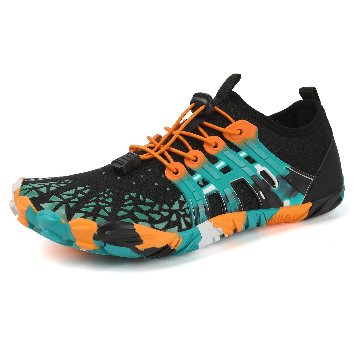 Camouflage Fitness Running Watershoes Men's and Women's Colorful Quick Drying Barefoot  Diving Water Surfing Beach Water Shoes
