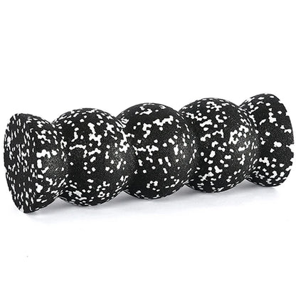 Yoga Foam Roller Wavy-shape EPP Fitness Massage Roller for Trigger Point Therapy Myofascial Release Neck Back Leg Pain Relief