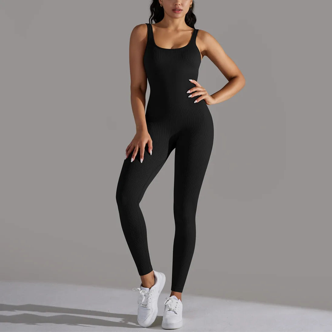 Pad Seamless One Piece Yoga Suit Jumpsuit Belly Tightening Fitness Workout Set Bodysuit Gym Clothes Push Up Sportswear