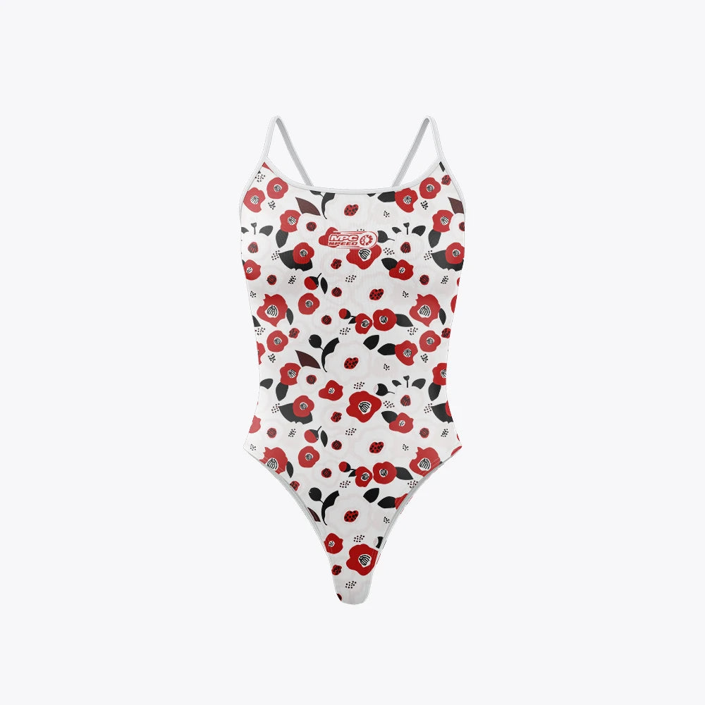 Women Swimsuit  One-piece Comfortable Competition Training Swim Suit Swimwear Functional Training Triathlon V-shoulder Tight Swimming Bathers