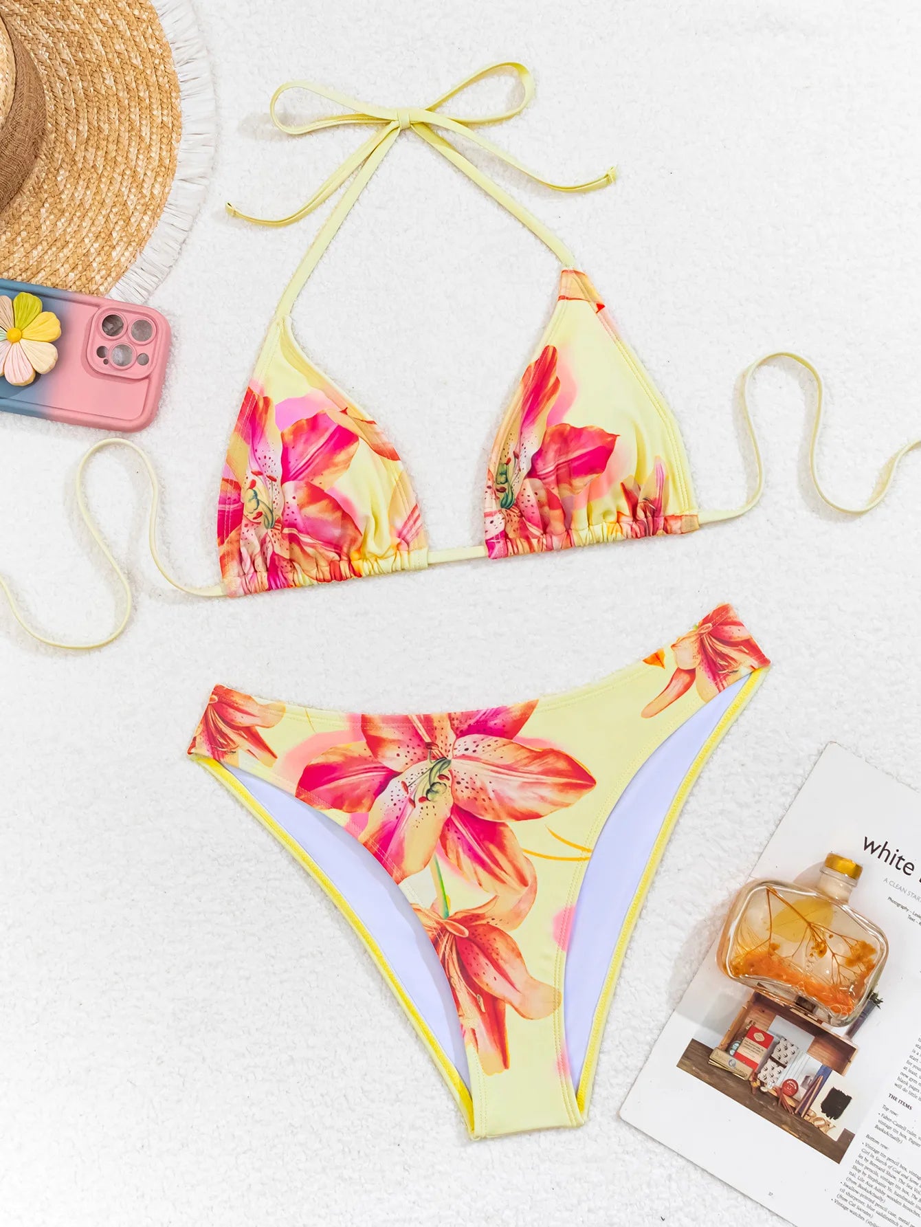 Bikini's Multi Color Choice Bathing Suit Women Dot Cheetah Print Split Swimsuit Backless Lace Up Beachwear Fashion Holiday Bikini Set Summer