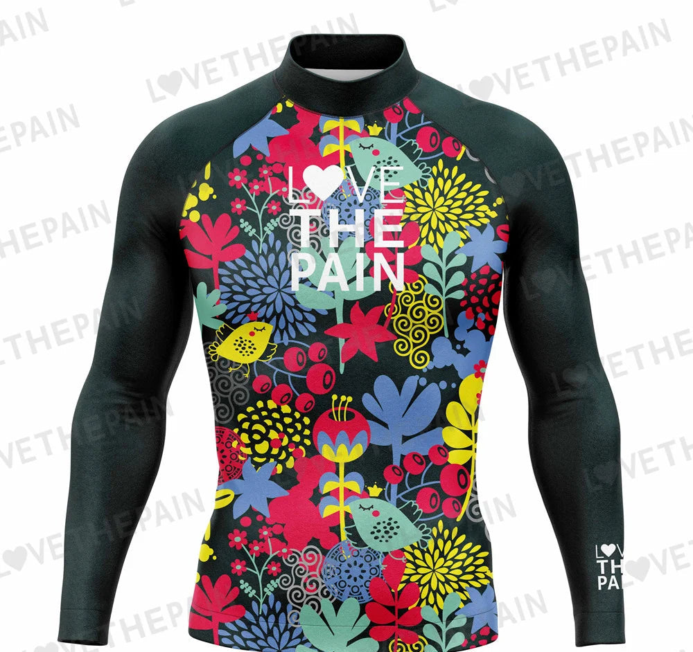 Men's Rash Guards Surfing Diving Suit Swimwear Long Sleeve T-shirt UV Protection Swimsuit Swimming Surf Tight Shirts Gym Clothes
