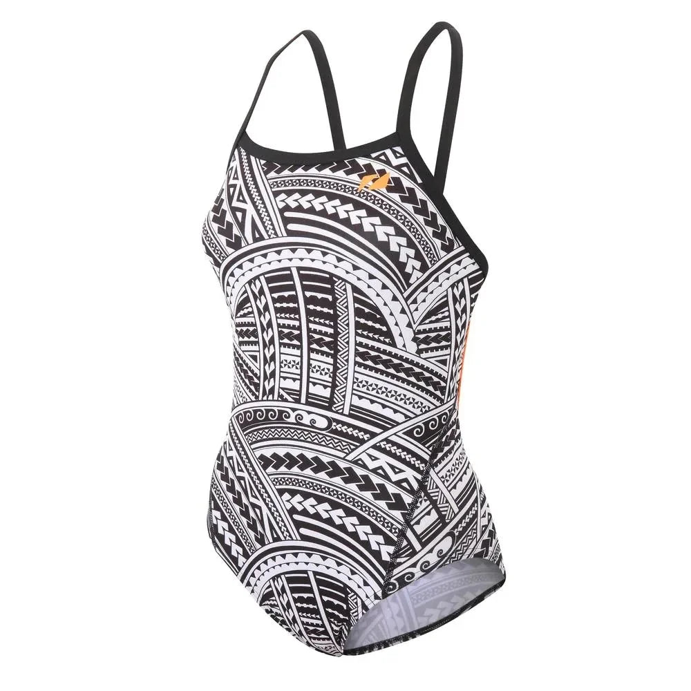 Zone3 Women Swimsuit Cozy Skinsuit Open Water Swimming Pool Long Training Comfortable Swimwear Competition Training Suit Pool Bathers