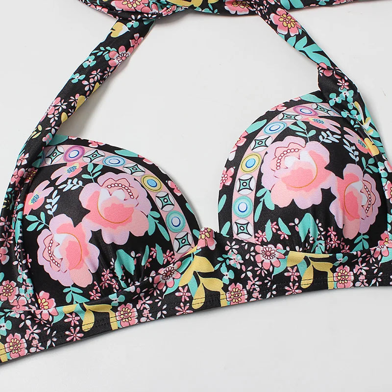 Multi Designs Women Plus Size Bikinis Sets