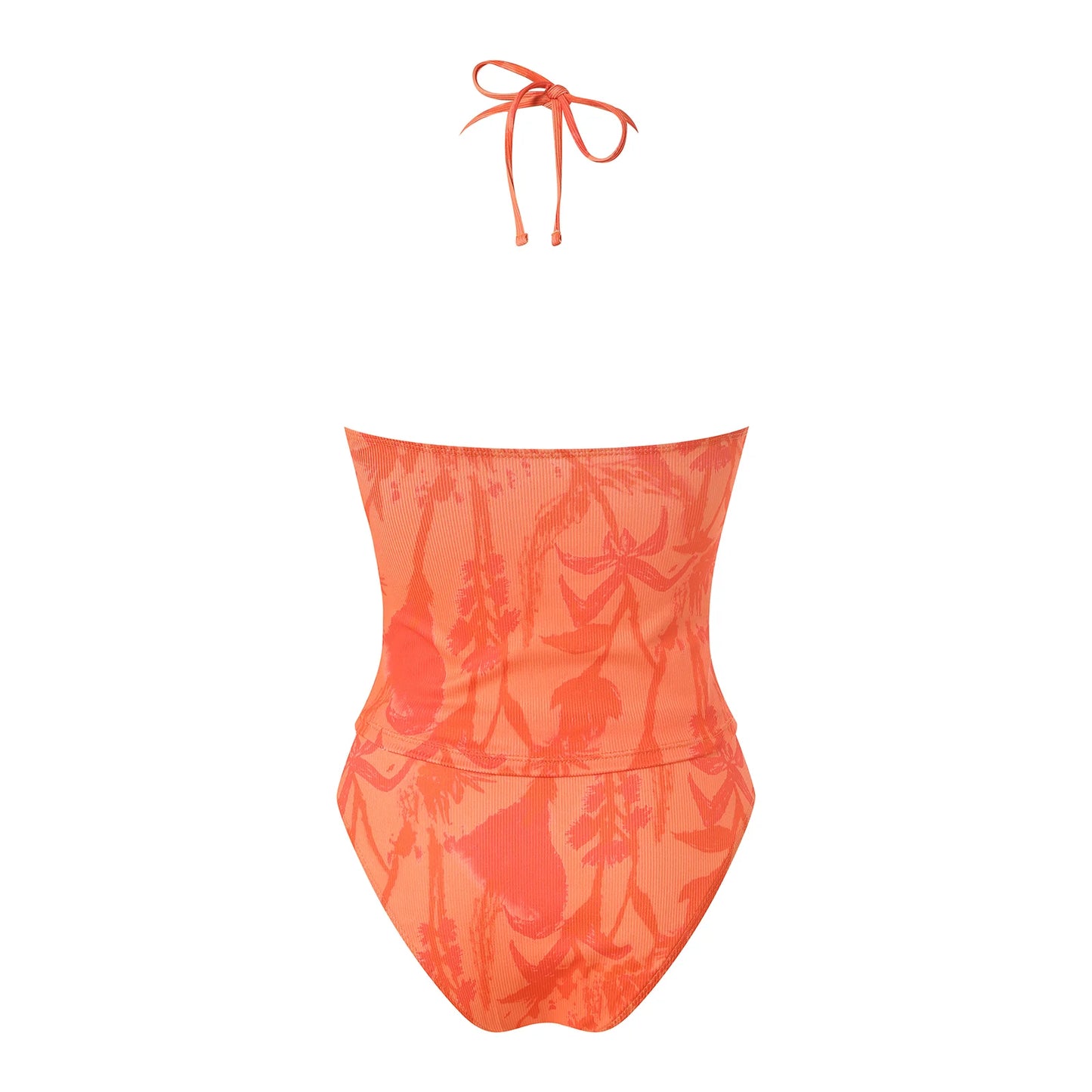 Women's One Piece Drawstring Swimsuits Tie Back Bathing Suit Push Up One-Piece Swimwear Monokini Summer Swimming Wear Bathers
