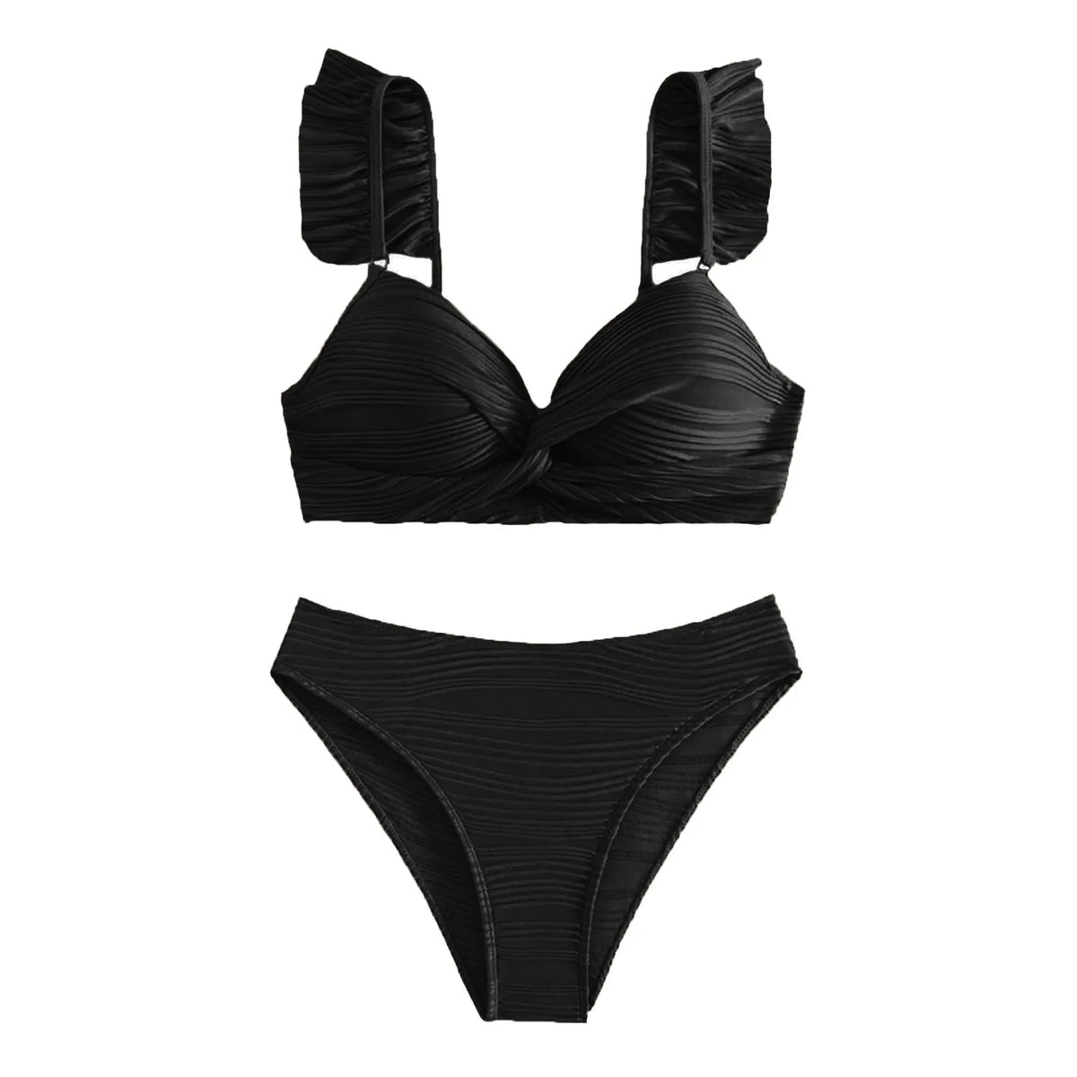 Women High Waist Bikinis Swimwear Swimsuit Female Retro Beach wear Bikini Set Swimsuits Pink Style Princess