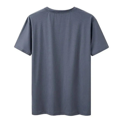 5XL 6XL 7XL T-shirt Men Plus Size Tees 110-175kg Quick Dry Breathable Fitness Running Round Neck Short Sleeve Oversized Tops