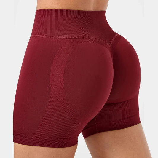 Seamless Shorts High Waist Women Gym Clothes Workout Scrunch Butt Yoga Leggings Fitness Sports Cycling Short XP173