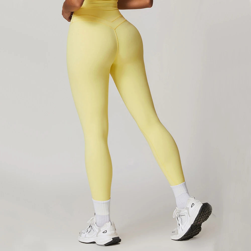 Yoga Pants Women Leggings Hips Lifting Gym Legging Sport High Waist Fitness Legging Bubble Butt Workout Running Tight