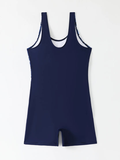 Printed One Piece Swimsuit Women Racing Padded Swimwear Female Bathers Bathing Swimming Swim Suit Summer Beachwear