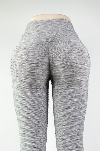 Sports Fitness Peach Lifting Hip Yoga Gym Pants Workout Booty Scrunch Butt Leggings Seamless Lift Low Waist for Women