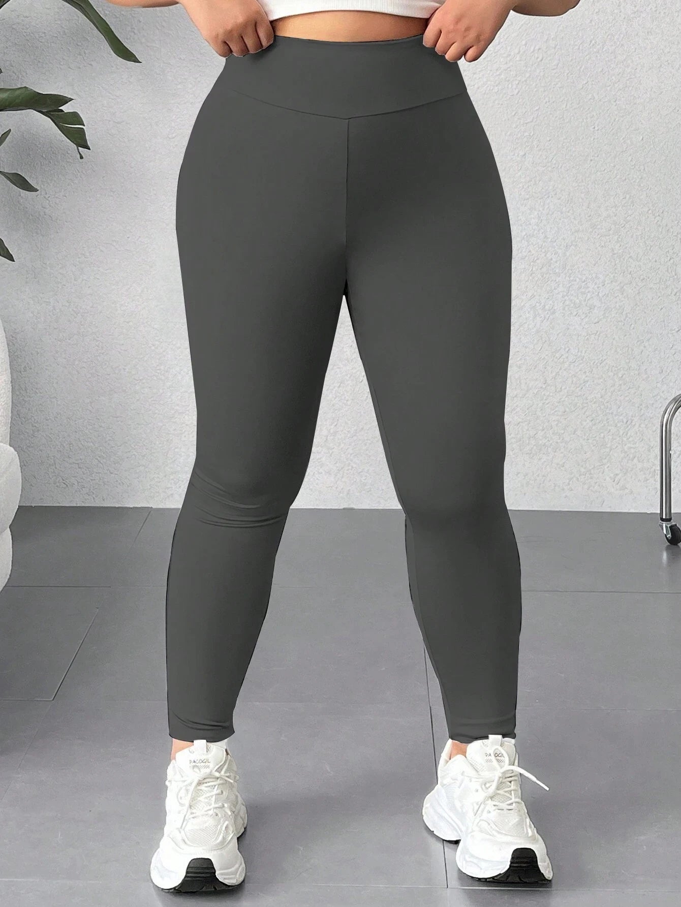 Plus Size  Extra Large Size Hot selling Fleece Tight and Warm Pants Winter Lamb Fleece Thick Elastic Bottom Pants for Women