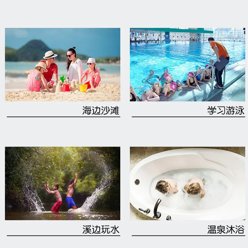 Beach Towel for Boys Girls Hooded Bath Towel Wrap Toddler Pool Towel with Hood Microfiber Absorbent Sweat-absorbent Swim Robe