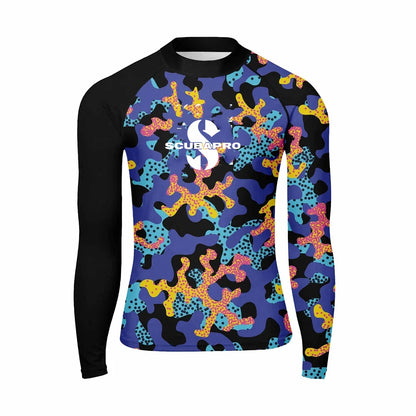 Surfing Clothing Men's Performance Long Sleeve Rash Guard Beach Shirts Swiming Upf 50+ Uv Sun Protection Apparel Rash Guard