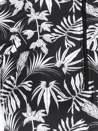 Tropical Leaf Print Separate Swimsuits Tankini Set Female Swimwear Sports Beach Wear Two-Piece Bathing Suits Pool Women Swimming Suit