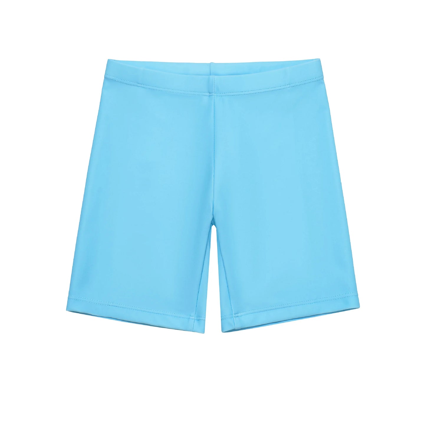 Girls Cute Swimsuit Long-sleeve Shorts Split Girls Sun Protection Children's Swimwear with Cap 3pcs Set