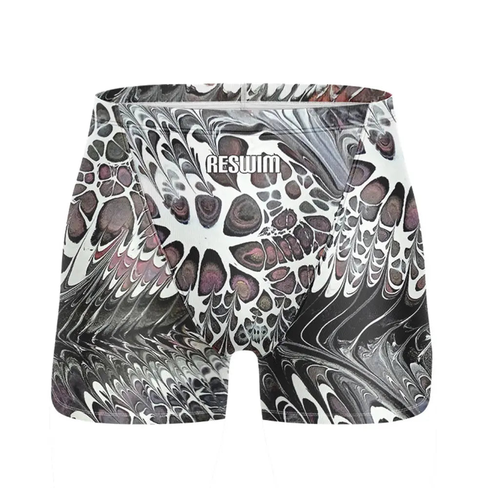 Men's Swim Shorts Swim Trunks Jammer Swimsuit Swimming Trunks Athletic Training Swimwear Boys Beach Surfing Tights Swimsuit