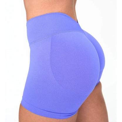 Sporty Leggings Woman Seamless Yoga Pants Scrunch Booty V-waist Hip Lifting Fitness Gym Running Workout Sports Tights