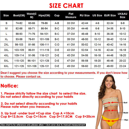 Printed Swimsuit Dress Push Up Bikini Women High Waist Swimwear Female Padded Bather Bathing Suit Swimming Beachwear Summer