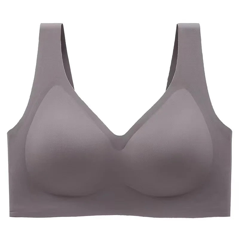Large Size No Trace Beautiful Back Bra Tube Top Underwear Thin Bras for Women