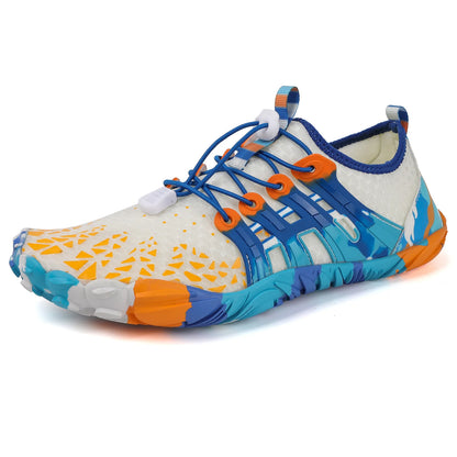 Camouflage Fitness Running Watershoes Men's and Women's Colorful Quick Drying Barefoot  Diving Water Surfing Beach Water Shoes