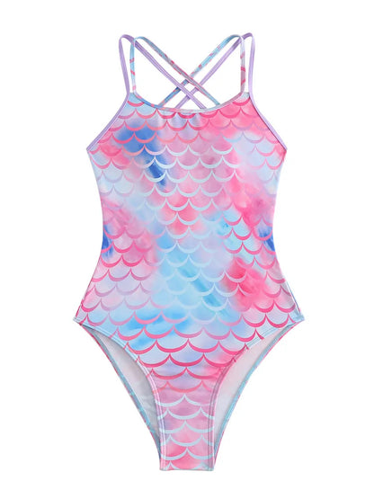 Bikini Mermaid Swimwear Women Fish Scale Swimming Suit One Piece Swimsuit Woman Surf Beach Wear Bathing Suit Monokini