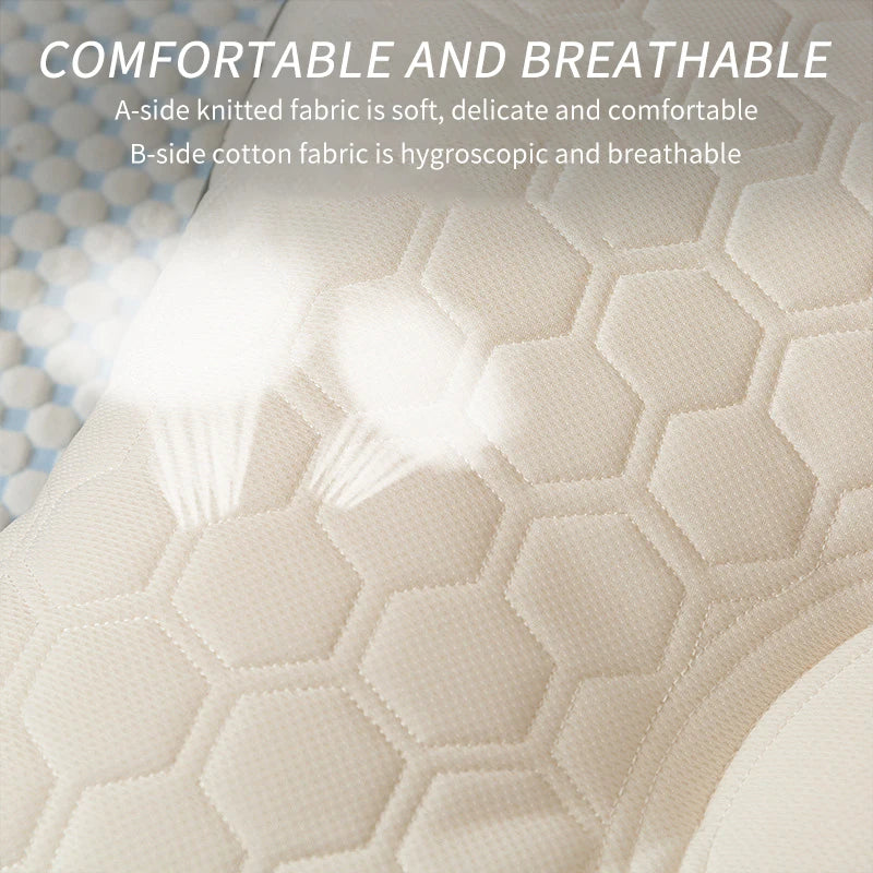 Latex Pillows for Sleeping Natural Rubber Cervical Spine Pillows To Help Sleep Orthopedic Neck Pain Pillow