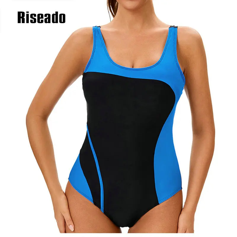 Swimwear Athletic One Piece Swimsuit U-back for Training, Sports, and Fitness