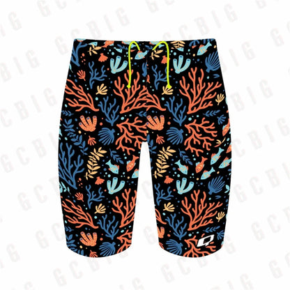 Swim Boxers Summer Trunks Swimwear Training Swim Shorts Trunks Swimsuits Boy Jammers Sports Surf Shorts Beach Volleyball Swimming Pants