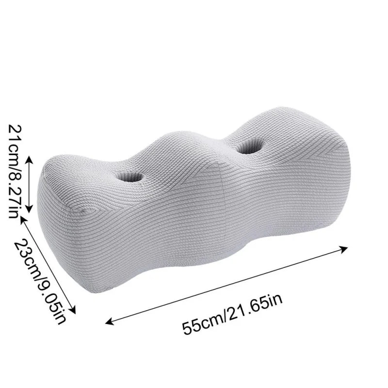 Memory Foam Knee Pillow for Sleeping Orthopedic Leg Support Cushion Ergonomic Pregnancy Maternity Bed Rest Comfort Lumbar Pad