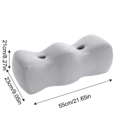 Memory Foam Knee Pillow for Sleeping Orthopedic Leg Support Cushion Ergonomic Pregnancy Maternity Bed Rest Comfort Lumbar Pad
