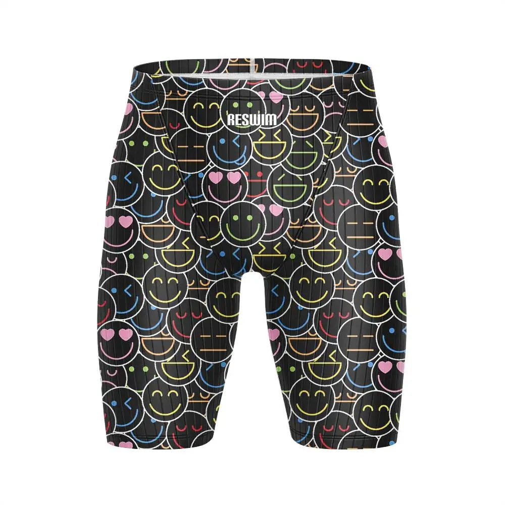 Summer Swimming Tight Trunks Shorts Men's Jammers Swimwear Beach Trunks Surfing Sports Training Pants Quick Dry Surfing Swimsuit