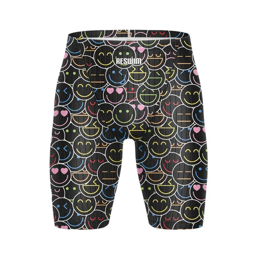 Summer Swimming Tight Trunks Shorts Men's Jammers Swimwear Beach Trunks Surfing Sports Training Pants Quick Dry Surfing Swimsuit