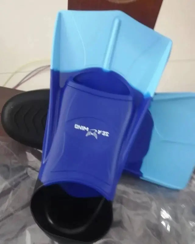 Swimming Freediving Flippers Breaststroke Non-slip Swimming Aid Training Silicone Frog Shoes Swimming Pool Aid Dual Fins