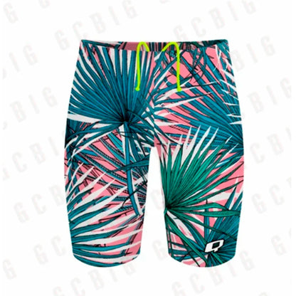Men's Performance Jammers Swimsuit Swimming Trunks Professional Training Swimwear Sports Surfing Short