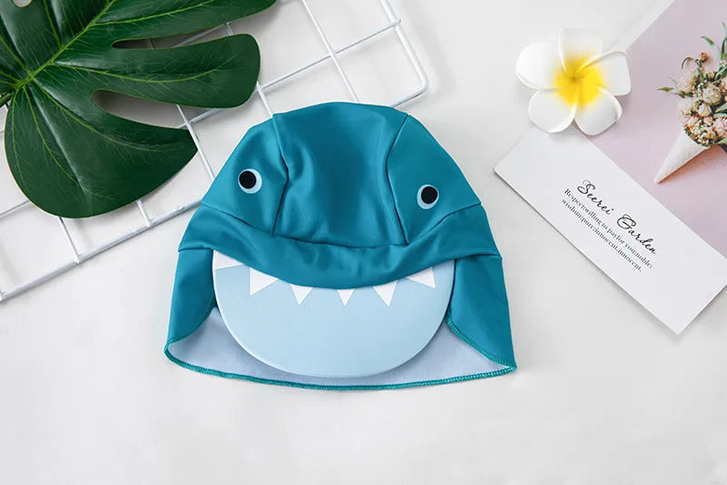 Swimsuit Boys UPF50 Baby Swimwear Shark Dinosaur UV Bathing Suit for Boy 3 Pcs Toddler Surfing Diving Suit Children's Rash Guard
