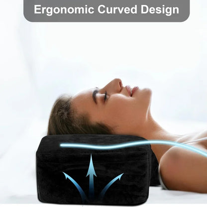 Beauty Lash Pillow for Lash Extension Memory Foam Eyelash Pillow Support for Protecting The Neck Salon Eyelashes Accessories