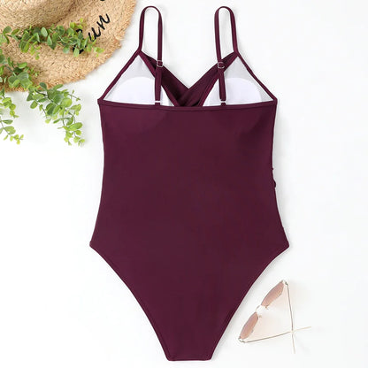 S - XXL Wrinkled One Piece Swimsuit Women Swimwear Female Monokini Swimsuits Bathing Suit Swim Beach Wear Bodysuit