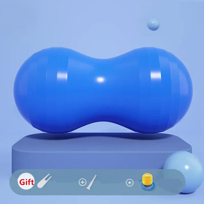 Peanut Ball Yoga Pilates Ball Anti Burst Physio Therapy Exercise Ball For Balance Labor Birthing Home Weight-Bearing 200kg
