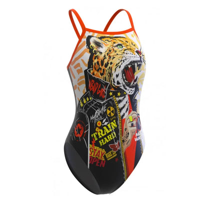 Female Swimsuit Pool Training Back One-piece Suit Swimwear Functional Training Swimsuit Swimming Bathers Pool Squad