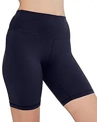 Women's High Waisted Biker Shorts Tummy Control Yoga Workout Tights Stretchy Athletic Shorts for Running Cycling Casual Wear