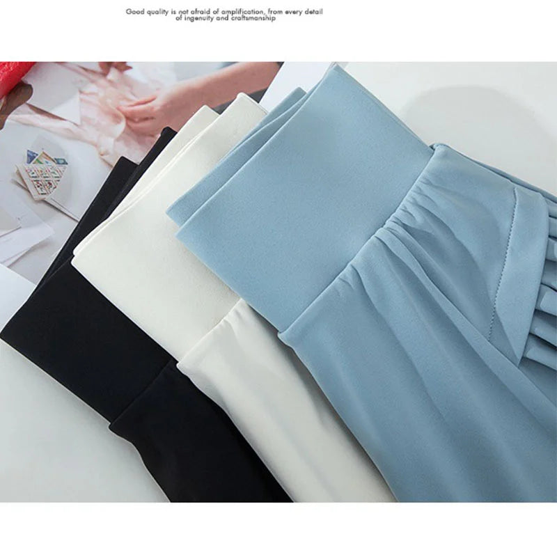Pockets Wide Waistband Tummy Control Tennis Skirt Sports Skort Running Skirts 2 in 1 Golf Skorts Super Stretchy