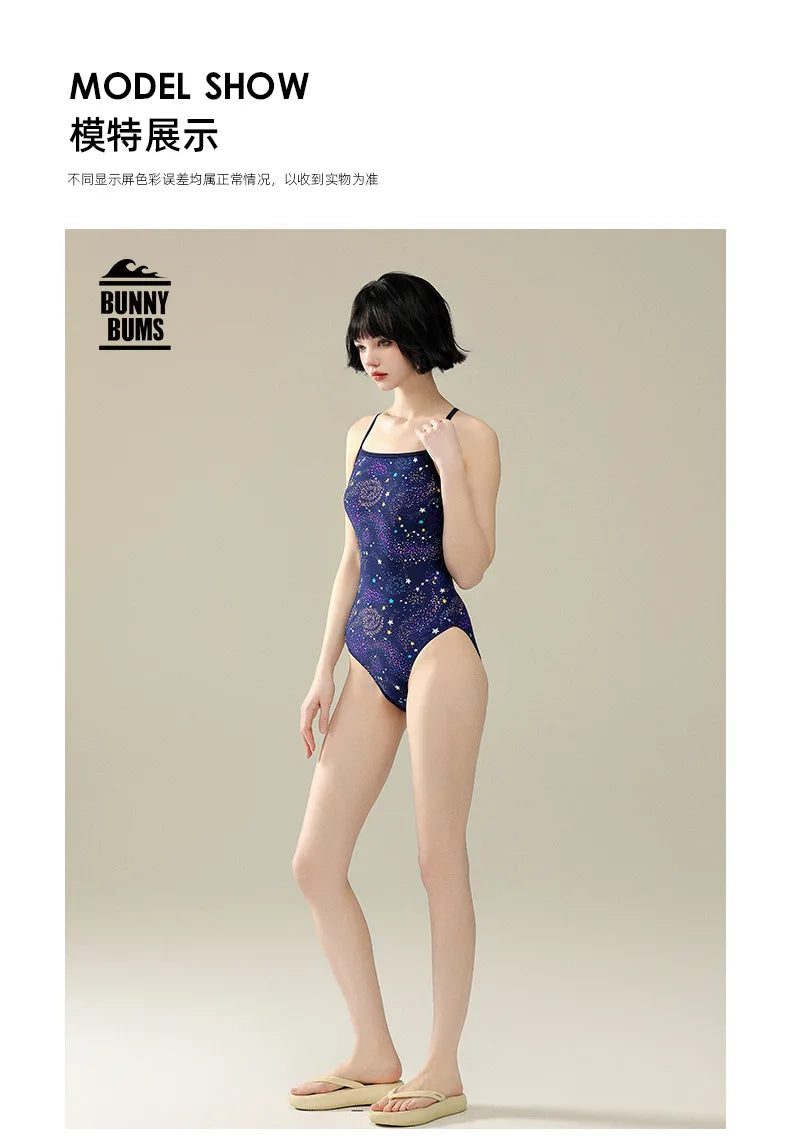 Multicolours Bunny Bum Women Swimwear One Piece Professional Swimsuits