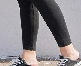 Fleece Lined Plus Size Leggings Thick  for Women - Stretchy & Thick Warm & Comfy - Full Length - Buttery Smooth Soft