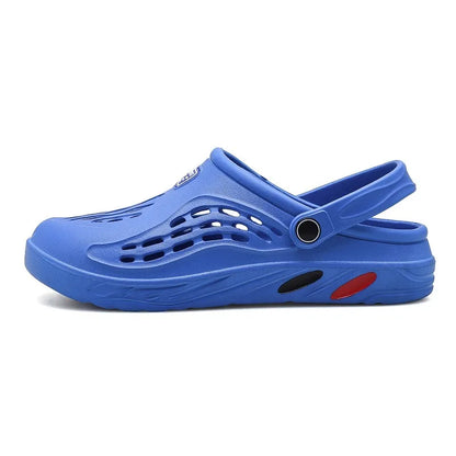 Men Sandals Light EVA Men's Casual Shoes Hole Shoes Clogs Home Garden Outdoor Male Beach Flat Slippers Big Size 49