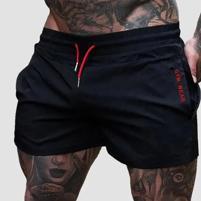 Summer Gym Fitness Men's Shorts Woven sweatpants Thin Fashion Men Marathon Running Shorts Sports Breathable Training Pants