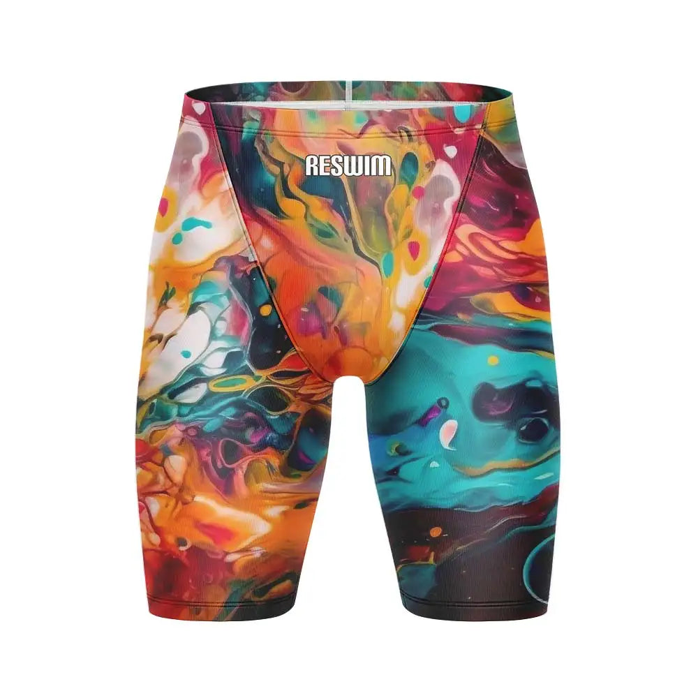 Swimming Trunk Swimwear Men's Beach Swim Surfing Sports Shorts Boys Swim Jammer Swimsuit Shorts Summer Quick Dry Bathing Suit