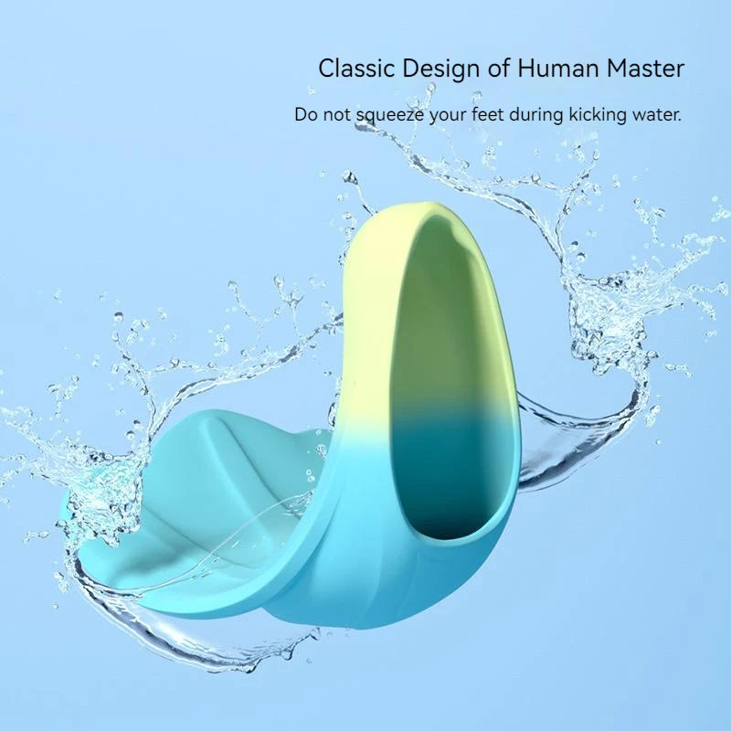 Adult Teens Kids Childrens Professional Snorkeling Diving Swimming Fins Frog Silicone Short  Flippers Diving Scuba Equipment