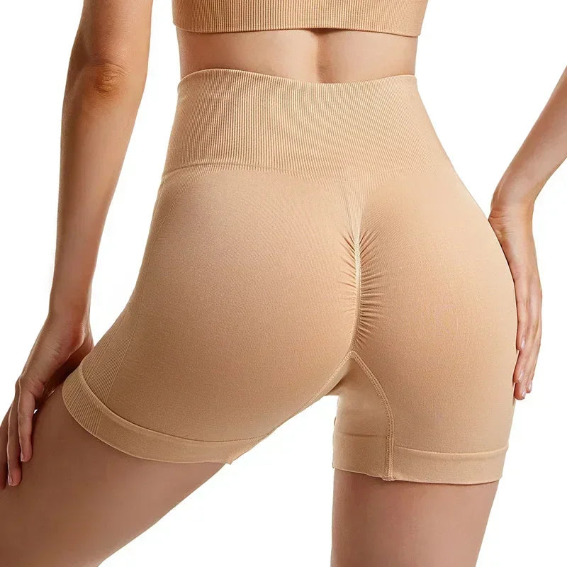 Sports Bra and Shorts Set Women Deep U-neck Push Up Gym Jogging Yoga Fitness Shockproof Vest Crop Tops Female Sport Bras Set for Women