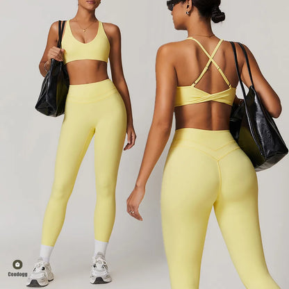 Yoga Pants Women Leggings Hips Lifting Gym Legging Sport High Waist Fitness Legging Bubble Butt Workout Running Tight